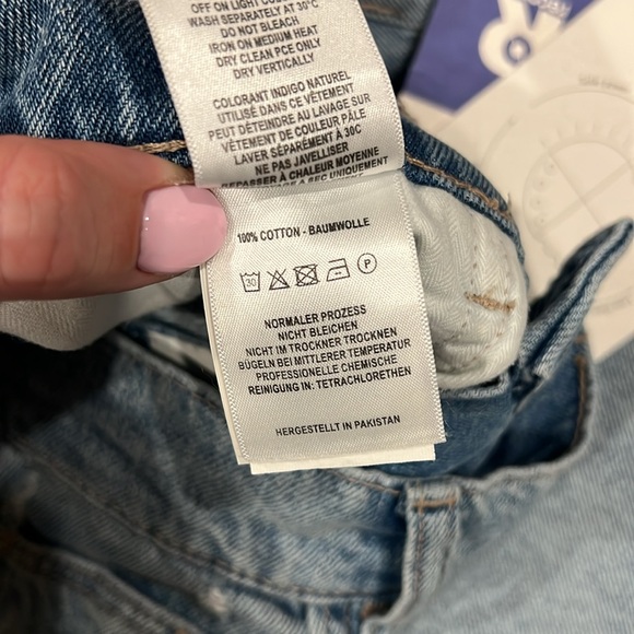 DL1961 | Hepburn High Rise Wide Leg Jeans in Slate size 28 NWT - Picture 10 of 16